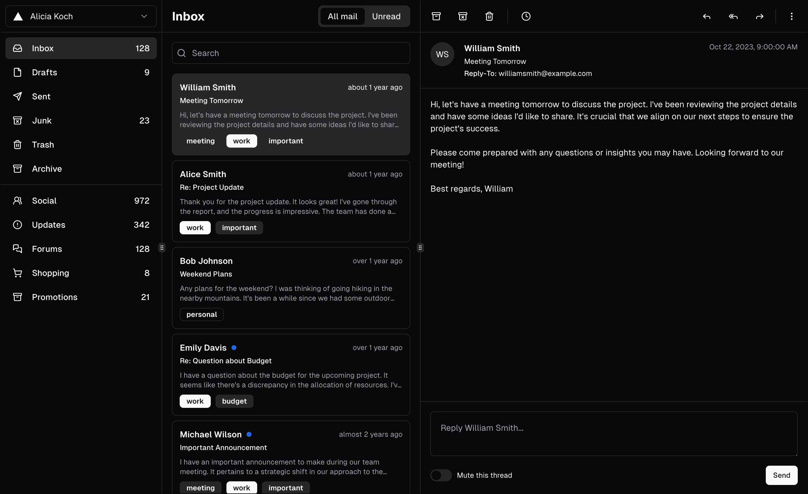 Launch UI app screenshot