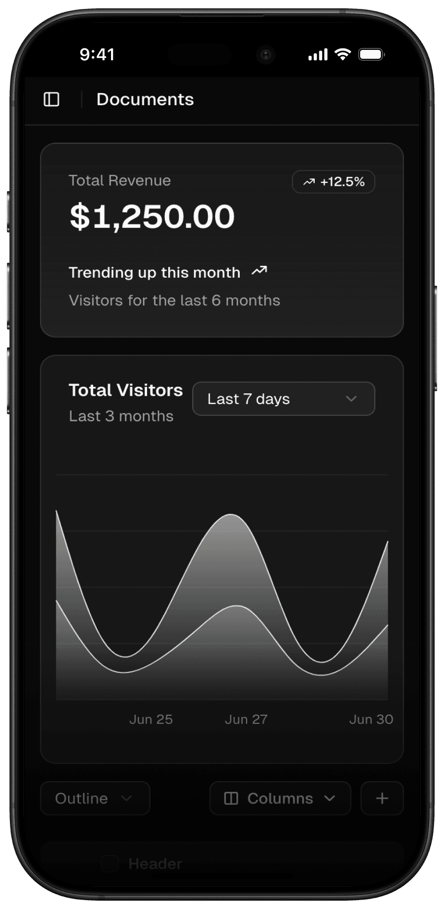 Launch UI app screenshot