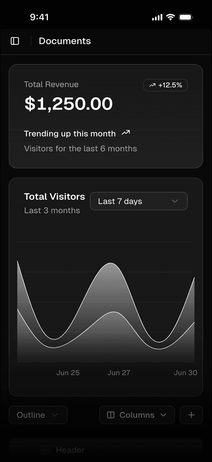 Launch UI app screenshot